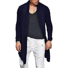 Load image into Gallery viewer, Fashion Mens Cardigan Waterfall Long Sleeve