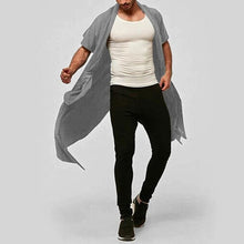 Load image into Gallery viewer, Brand Long Jacket Men Trench Cloak Outwear Shirts